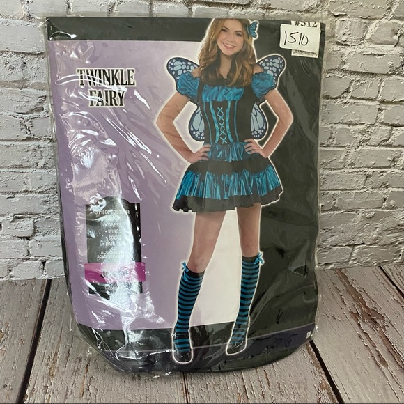 Juniors Fairy Halloween Costume - Picture 4 of 5